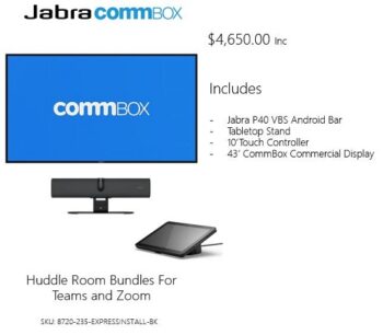Jabra Bundle 1 Small Room All in one
