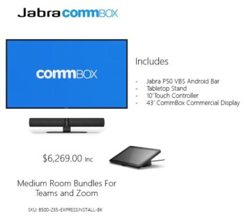 Meduim Bundle Jabra Commbox